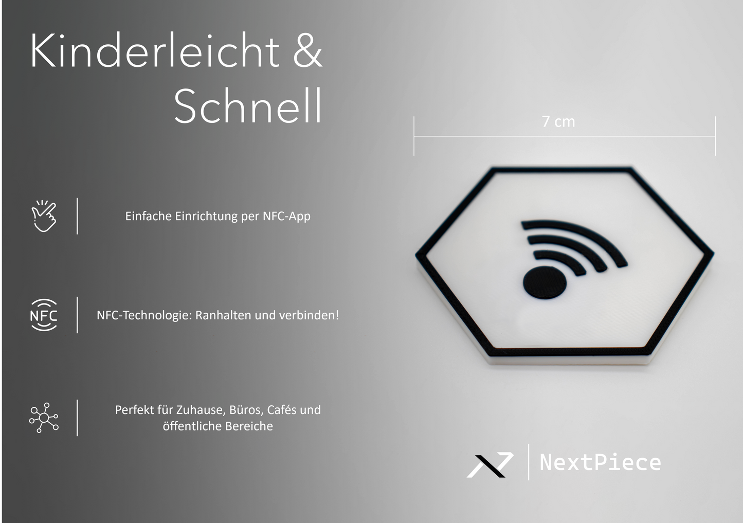 NFC WiFi-Tile